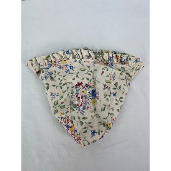 Spring Floral Small Fruit Basket Liner Longaberger - Picture 3 of 7